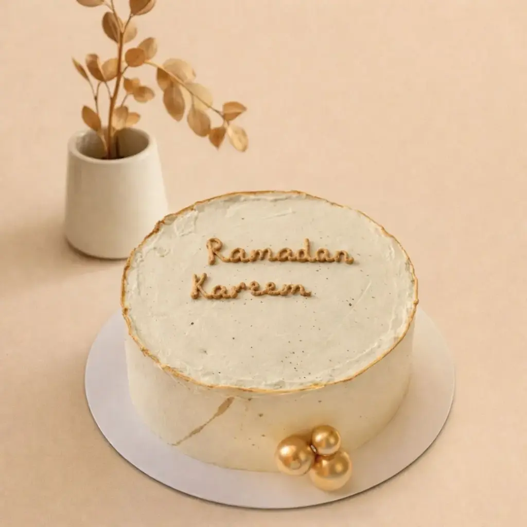 Ramadan Strawberry Cake