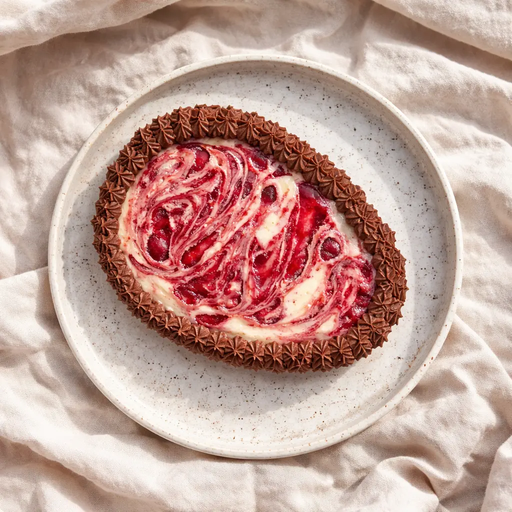 Raspberry Easter Egg