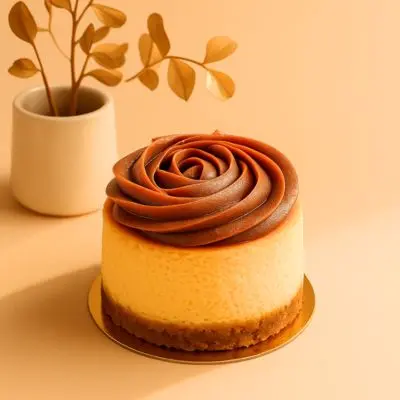 Dulce de leche cheesecake