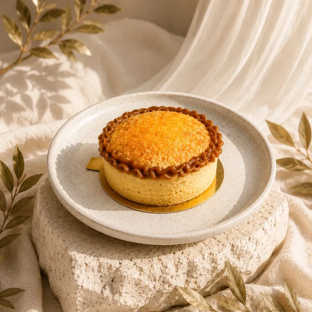 [E-COM20] Coconut and dulce de leche Tart