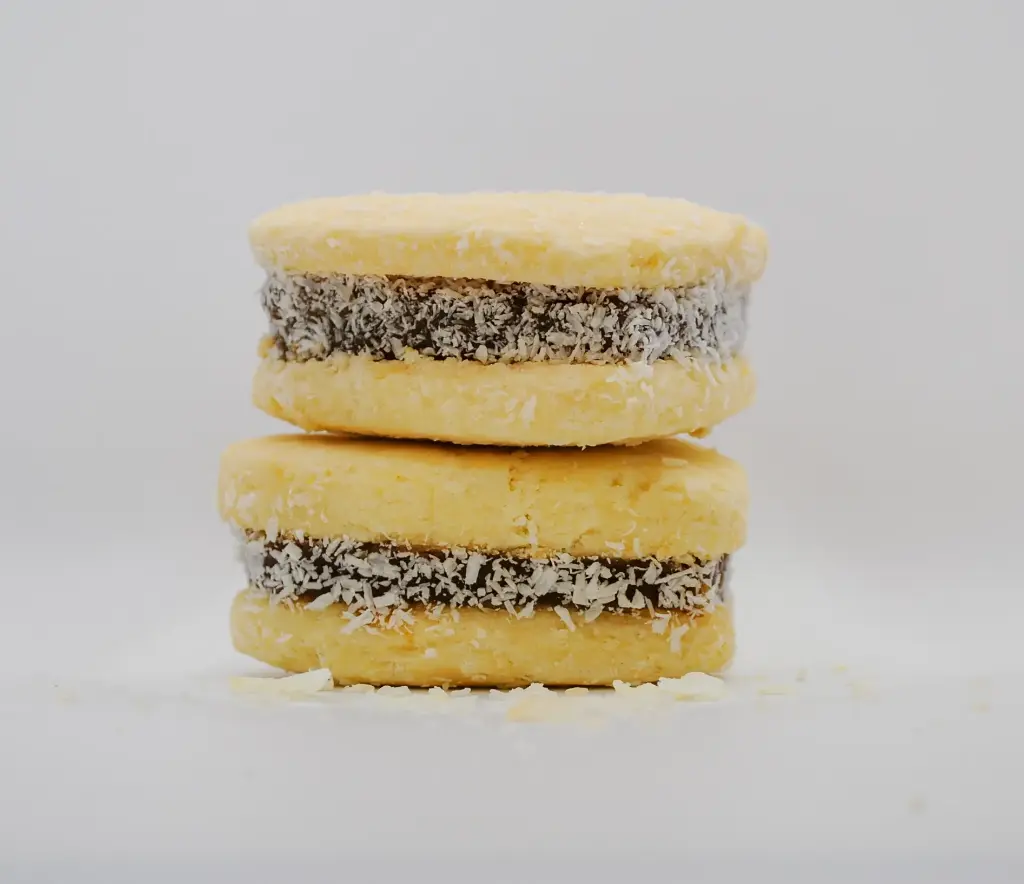 Vegan classic argentinian alfajor