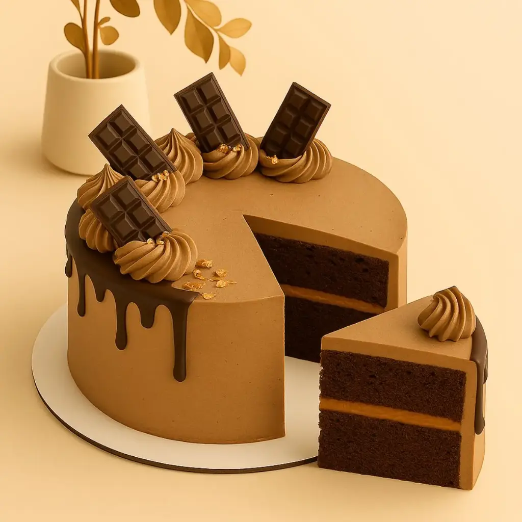 Sweet earth chocolate cake 