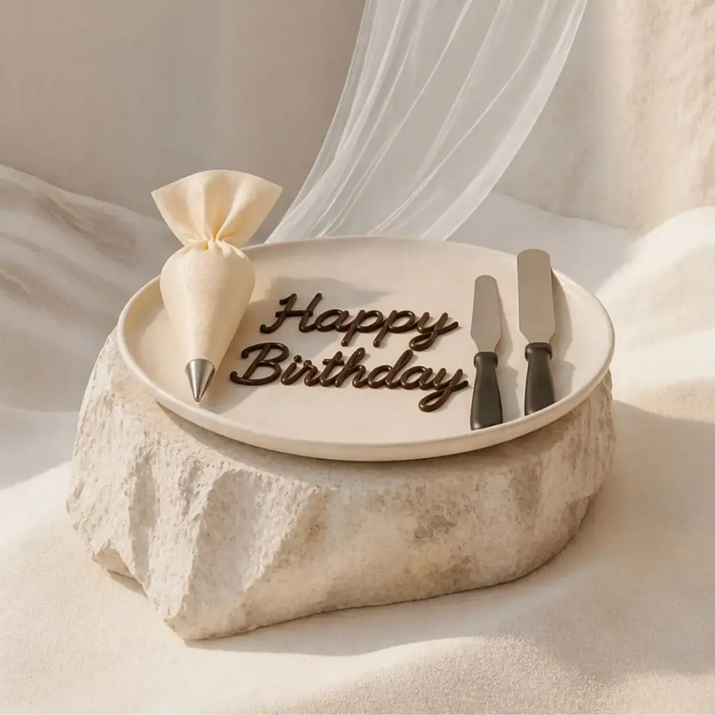 Cake writting