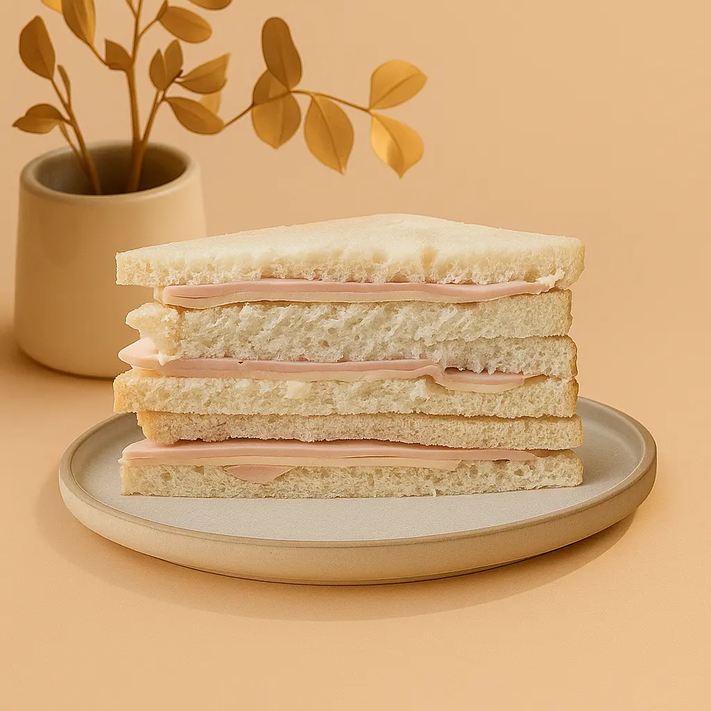 Ha'm & cheese sandwich