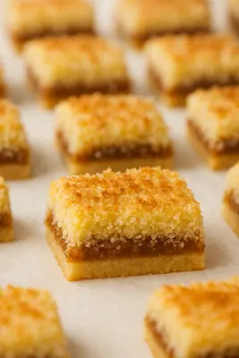 [E-COM20] Coconut and dulce de leche square (GF)